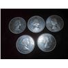 Image 2 : (4) 1961 Canadian Silver Dollars