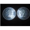 Image 4 : (4) 1961 Canadian Silver Dollars