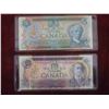 Image 3 : 1970s Canadian Paper Currency $5, $10, $20, $50, $100