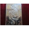 Image 4 : 2012 Year of the Dragon 10 Troy Oz .999 Silver