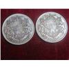 Image 2 : (6) Canadian 1940-45 50 Cent Coins