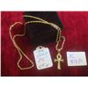 Image 1 : 10kt Gold Necklace 25'' Total Weight 4.8 Grams