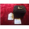 Image 1 : 10kt Gold and Diamond Ladies Ring Size 7 Total Weight 3.2 Grams