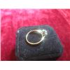 Image 2 : 10kt Gold and Diamond Ladies Ring Size 7 Total Weight 3.2 Grams