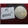 Image 1 : 1949 Canadian Silver 50 Cent Coin