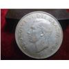 Image 2 : 1949 Canadian Silver 50 Cent Coin