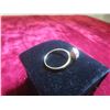 Image 2 : 10kt Gold, Opal & Diamond Ladies Ring Size 7 Total Weight 1.7 Grams