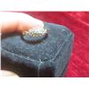 Image 2 : 10kt Gold and Diamond Ladies Ring Size 6 Total Weight 2.7 Grams