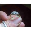 Image 7 : 10kt Gold and Diamond Ladies Ring Size 6 Total Weight 2.7 Grams