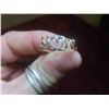 Image 4 : 10kt Gold and Diamond Ladies Ring Size 7 Total Weight 1.6 Grams
