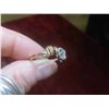 Image 5 : 10kt Gold and Diamond Ladies Ring Size 7 Total Weight 1.6 Grams