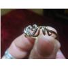 Image 6 : 10kt Gold and Diamond Ladies Ring Size 7 Total Weight 1.6 Grams