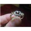 Image 7 : 10kt Gold and Diamond Ladies Ring Size 7 Total Weight 1.6 Grams