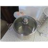 Image 3 : Stainless Steel Pots, Strainer & Roaster