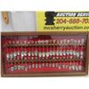 Image 2 : 3 Wood and Glass Cases Full of Collector Spoons 25'' x 13'' 