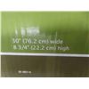 Image 3 : New in Box Chrome Finish Vanity Lighting 30'' with Square Frosted Shades 