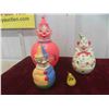 Image 1 : 1950s/60s Vintage Rolly Polly Clown Toys