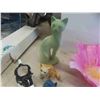 Image 8 : Knick Knacks: Vases, Ceramic Cats, Cows, Flowers in Basket & More
