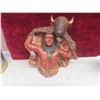 Image 3 : Blue Mountain Pottery Pieces, Metal Wall Art Helicopter, Room Décor, 