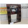 Image 1 : Novelty Shelf with Mirror 17'' x 4'' x 23''