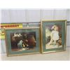 Image 1 : 2 Framed Pictures 18'' x 22''
