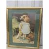 Image 4 : 2 Framed Pictures 18'' x 22''