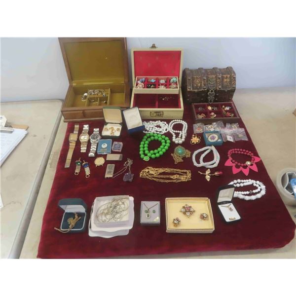Fashion Jewelry: Watches, Beads, Pins, Brooches, Necklaces, Cuff Links, 