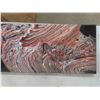 Image 9 : 10 Abstract Oil Paintings on Canvas Largest Measures 12'' x 16''