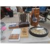 Image 1 : Room Décor: Clock, Decorative Butter Churn, Slogan Wall Hanging & More 