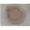 Image 3 : 16 Pieces Pink Depression-Like Plates