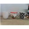 Image 5 : 2 New Acacia Serving Boards, 4 Toscano Wine Glasses, 3 Piece Canister
