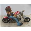 Image 9 : Wood Carving 20'' x 3'' x 7'' , 2 Motorcycle Statues