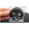 Image 2 : Winnipeg Jets vs Las Vegas Tonights Official Warm Up Puck