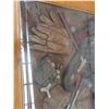 Image 4 : Ducks Unlimited Unique Oak Coffee Table with Glass Top Displaying