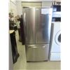 Image 1 : GE Stainless Fridge with Bottom Freezer 67'' x 30'' x 31 1/2''