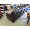 Image 5 : Leather/Leather-Style Power Reclining Couch 78'' 