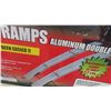 Image 2 : New Set of 2  6'' Loading Ramps Aluminum with Double Fold 