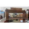 Image 2 : Buffet with Mirrored Hutch 41'' x 43'' x 20'' Plus Hutch 38'' x 42''
