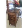 Image 8 : Buffet with Mirrored Hutch 41'' x 43'' x 20'' Plus Hutch 38'' x 42''