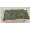 Image 2 : Coffee Table with Very Detailed Carved Design 17'' x 