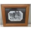 Image 2 : 4 Wood Framed Pictures of Collies - Largest is 14'' x 17''