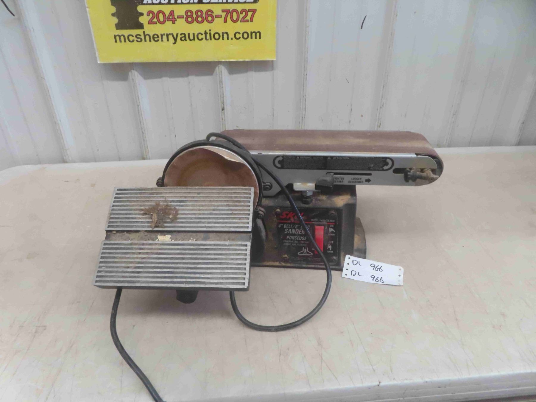Skil 4'' Belt / 6'' Disc Sander Skil 4'' Belt / 6'' Disc Sander