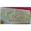 Image 2 : John Deere Cast Embossed Implement Tool Box Lid 5'' 