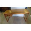 Image 1 : Desk with 1 Drawer 27'' x 55'' x 23 1/2''