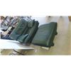 Image 1 : Leather/Leather-Style Chair and Ottoman