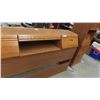 Image 4 : Modern Oak Headboard 60'' Wide , 2 Tower Night 