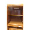 Image 7 : Modern Oak Headboard 60'' Wide , 2 Tower Night 