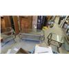 Image 1 : 3 Piece Wrought Iron and Glass Top Table Set : Coffee 