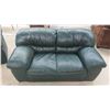 Image 2 : Leather/Leather-Style Couch 84'' & Love Seat 62''