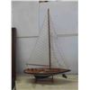 Image 2 : Sailboat 26 1/2'' Tall , Book Ends, Ice Bucket, Religious Picture & More 